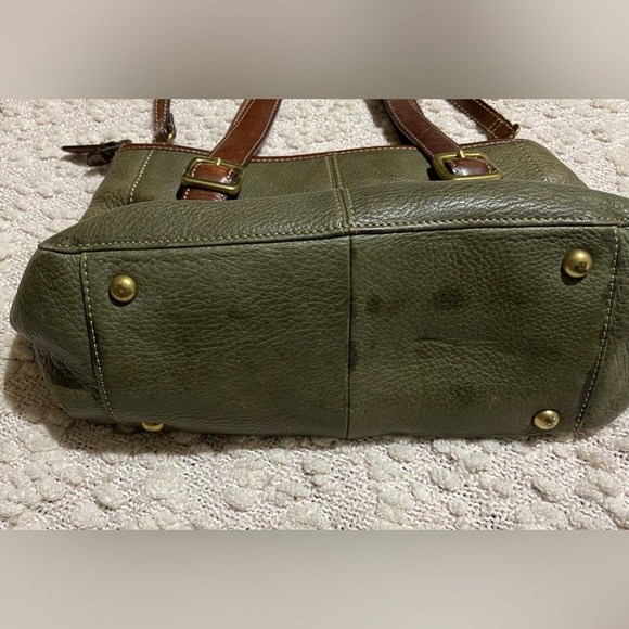 Fossil Green Satchel - Picture 2 of 6